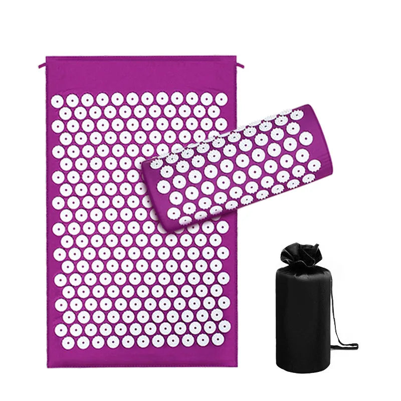 Kit Tapete Acupresión con Almohada 
Cervical | Recovery y Relajación Profunda | 
Bienestar Mujer España"