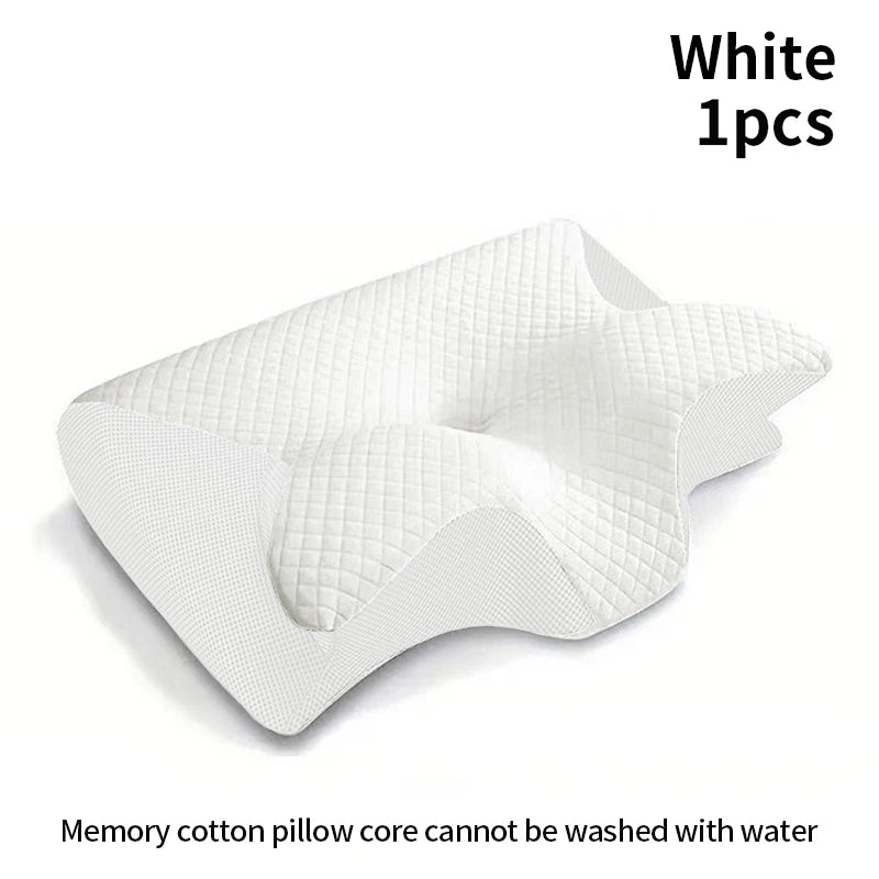 Almohada Ergonómica Cervical 2 en 1 | Espuma Viscoelástica | Adiós Contracturas | Wellness Brands