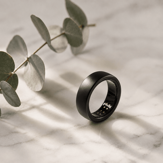 Anillo Inteligente de Salud | Monitor de Sueño, Frecuencia Cardíaca y SpO2 | Smart Ring Premium para Mujer y Hombre | Waterproof IP68 - Wellness Brands