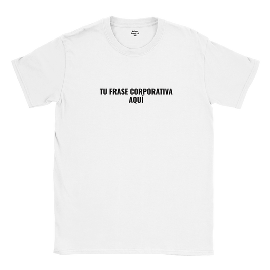 Camiseta corporativa personalizada — WBL Corporativo - Wellness Brands