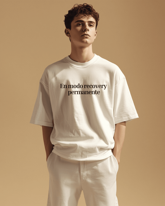En Modo Recovery Permanente · Camiseta Oversized WBL - Wellness Brands