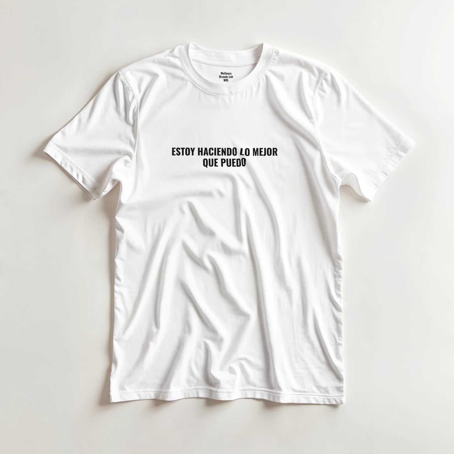 Estoy Haciendo lo Mejor que Puedo · Camiseta Oversized WBL - Wellness Brands