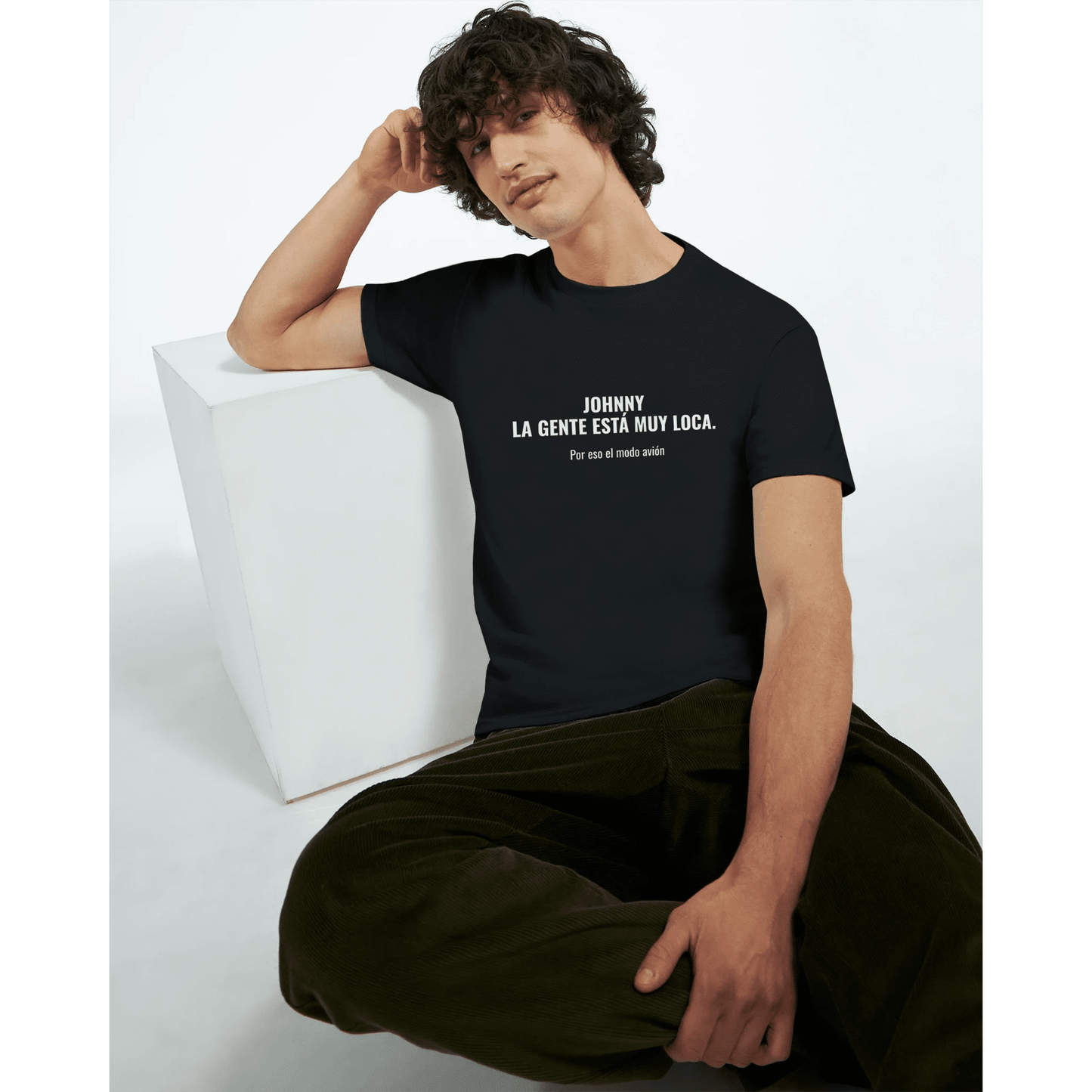 Johnny, la Gente Está Muy Loca · Camiseta Oversized WBL - Wellness Brands