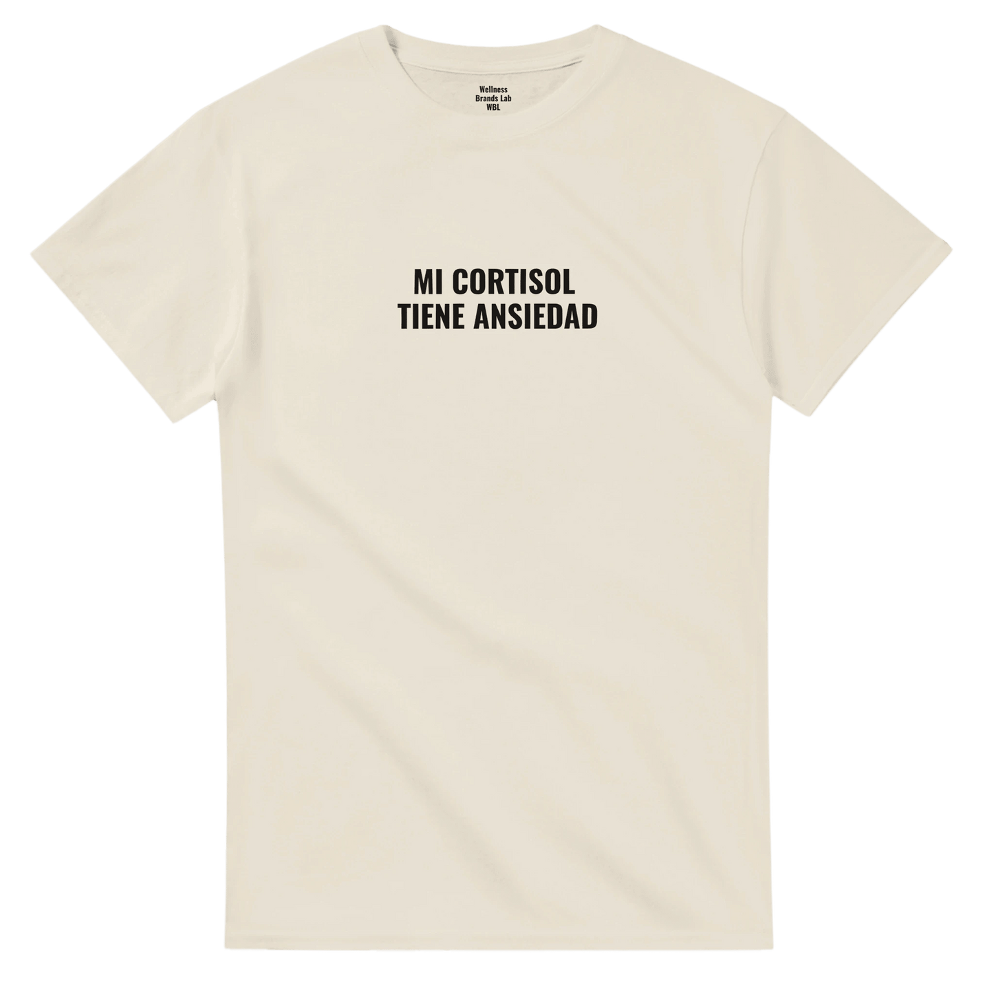 Mi Cortisol Tiene Ansiedad · Camiseta Oversized WBL - Wellness Brands