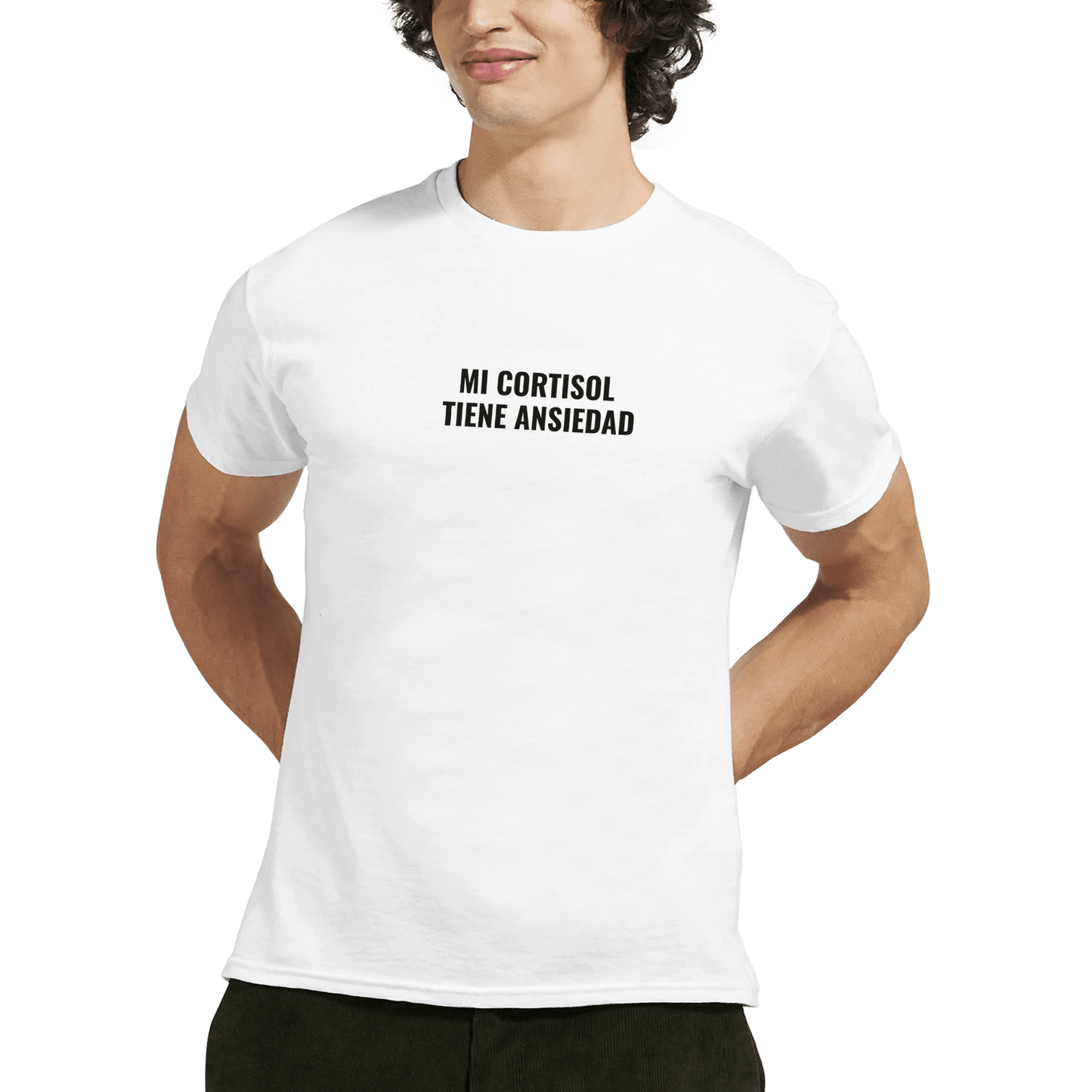 Mi Cortisol Tiene Ansiedad · Camiseta Oversized WBL - Wellness Brands
