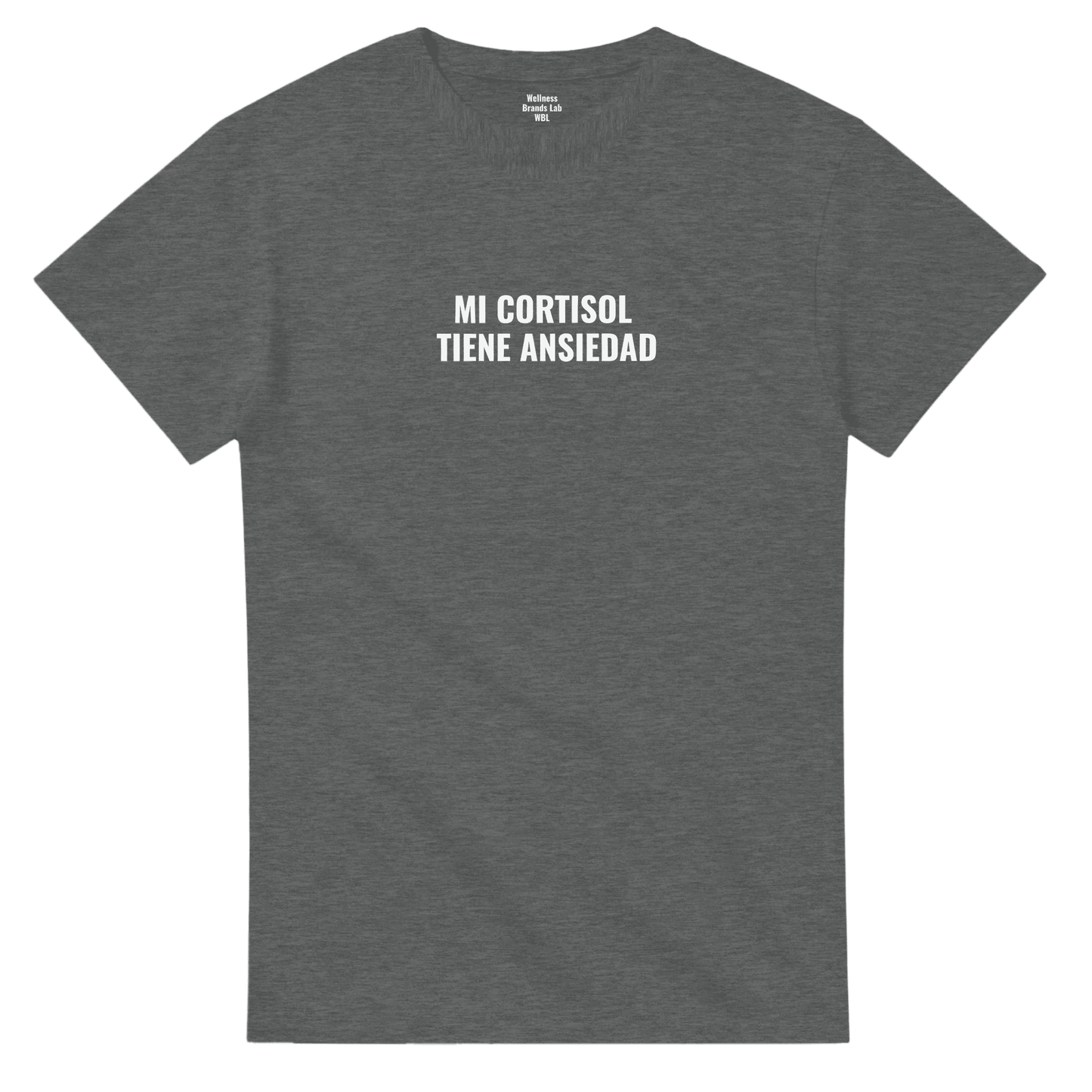 Mi Cortisol Tiene Ansiedad · Camiseta Oversized WBL - Wellness Brands