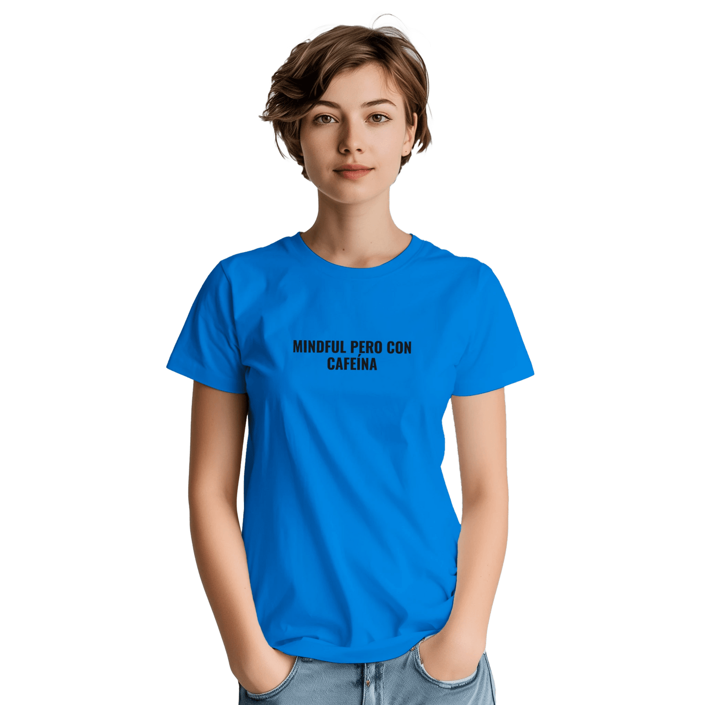 Mindful Pero Con Cafeína · Camiseta Oversized WBL - Wellness Brands
