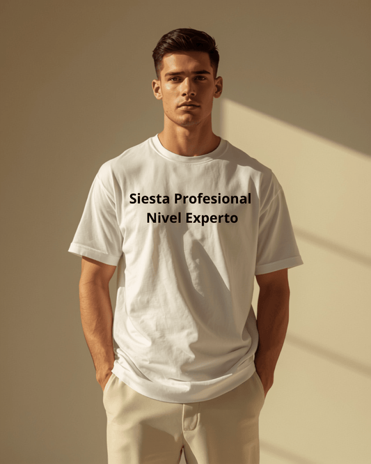 Siesta Profesional Nivel Experto · Camiseta Oversized WBL - Wellness Brands