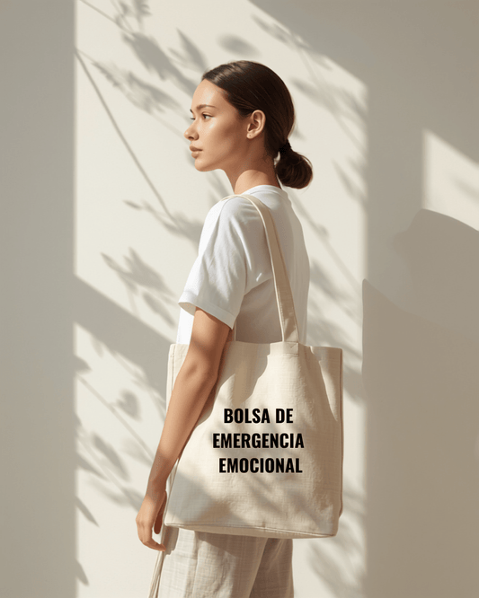 Tote Bag · Bolsa de Emergencia Emocional | Para la Mujer que ya Decidió Priorizarse | Wellness Brands - Wellness Brands